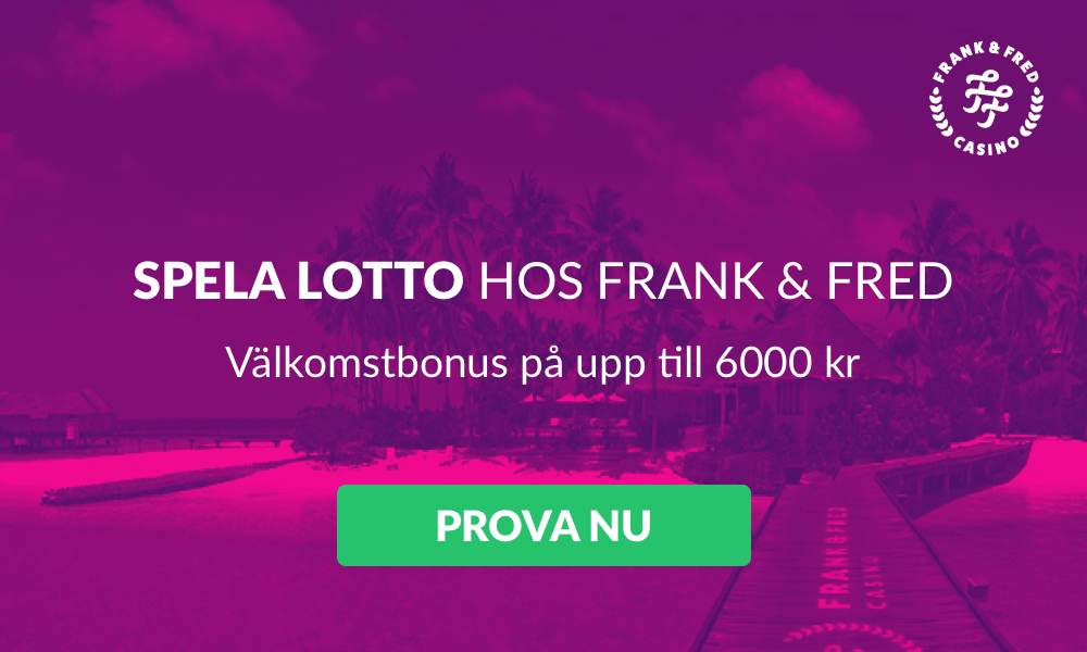 Spela lotto på Frank and Fred