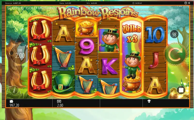 Re-spins i Slots O'Gold