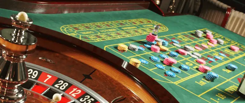 Roulette är ett vanligt casinospel