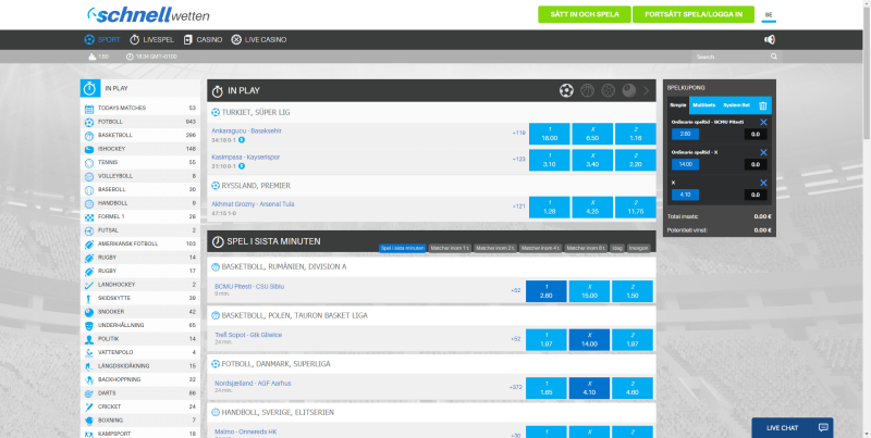 Schnellwetten betting