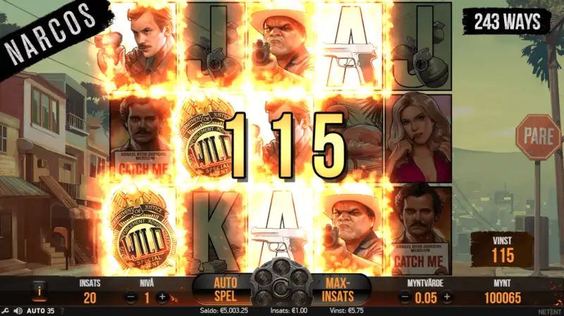 Bonusspel narcos slot