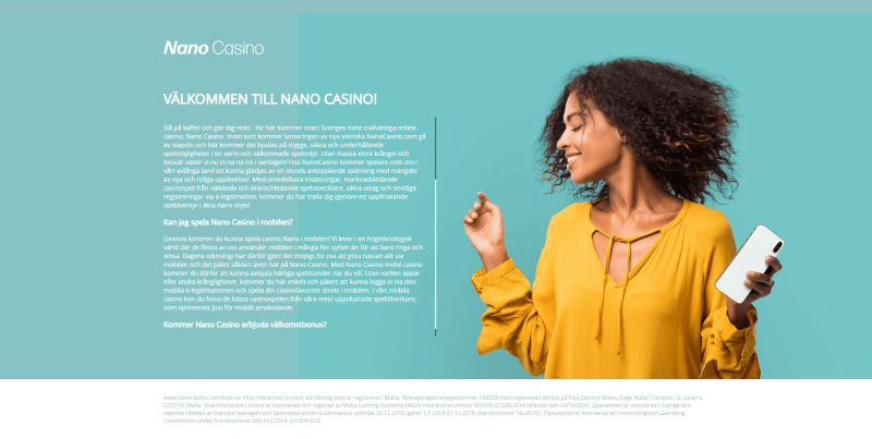 Nano Casino kommer snart