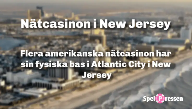 Amerikanska casinon på nätet i New Jersey