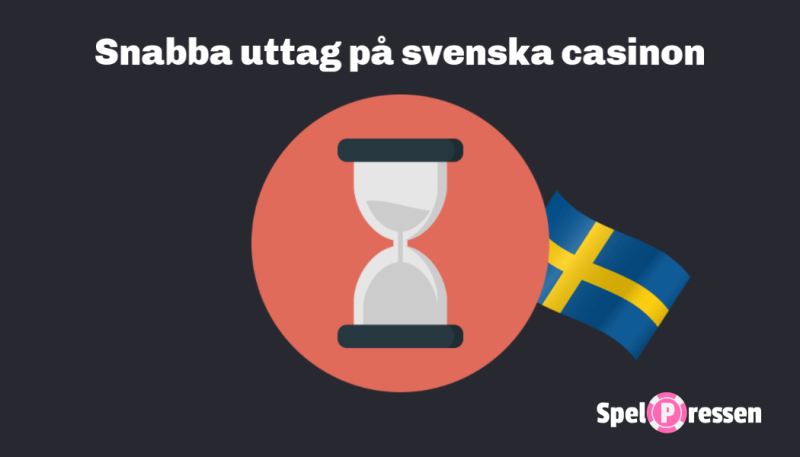 Snabba uttag på svenska nätcasinon